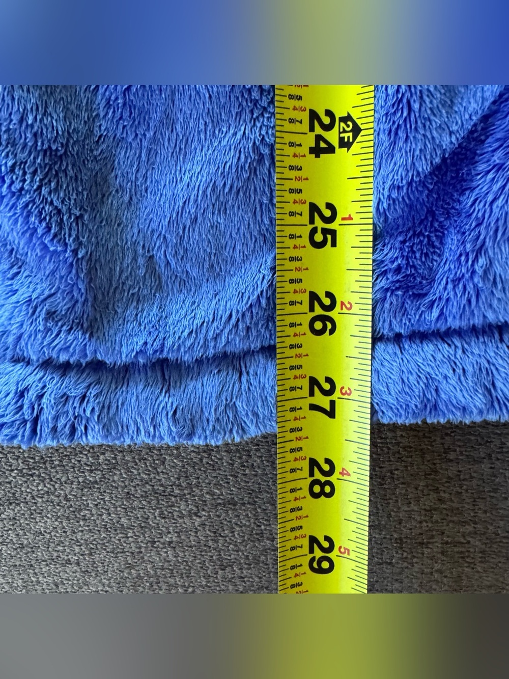 The North Face Blue Osito Jacket Plush Fleece Fuzzy Outdoor Travel Camp XL - Picture 4 of 8